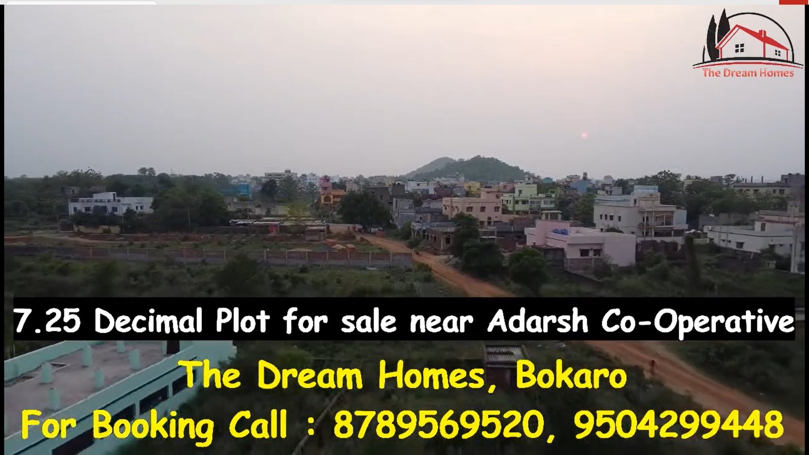 7.25 Dismil Plot near Adarsh Cooperative Colony, Bokaro